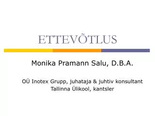 ettev tlus