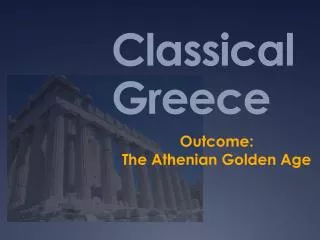 Classical Greece