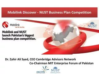 Mobilink Discover - NUST Business Plan Competition