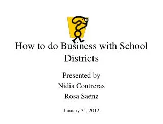 How to do Business with School Districts