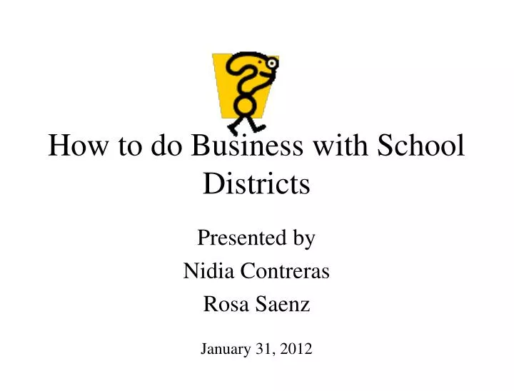 how to do business with school districts