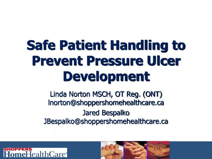 safe patient handling to prevent pressure ulcer development
