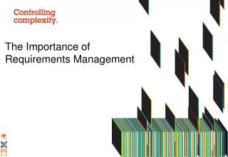The Importance of Requirements Management