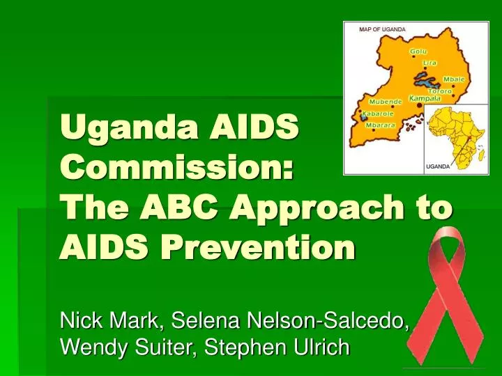uganda aids commission the abc approach to aids prevention