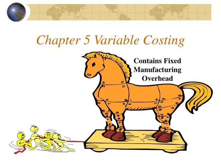 chapter 5 variable costing