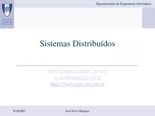 sistemas distribu dos