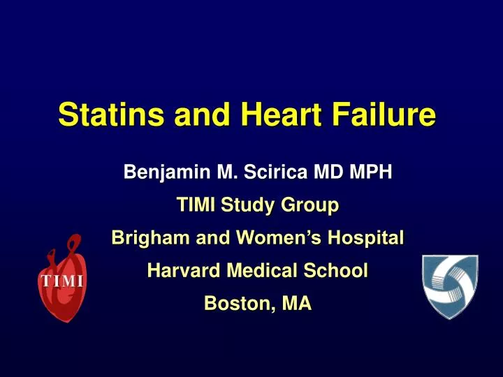 statins and heart failure