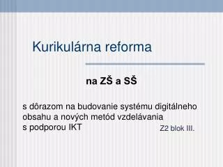 kurikul rna reforma