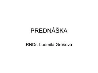 predn ka