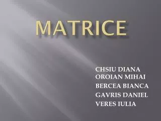 matrice