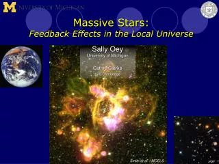 Massive Stars: Feedback Effects in the Local Universe