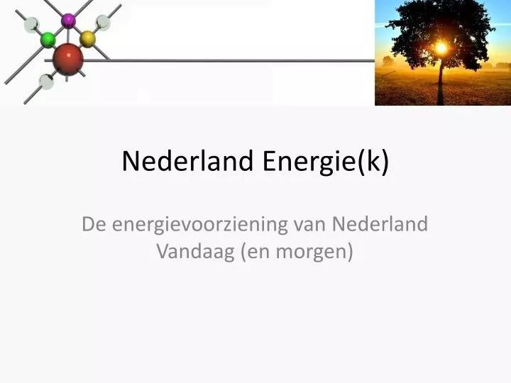 nederland energie k