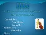 Stable Interactive Broadcast System Final Presentation - slide 1