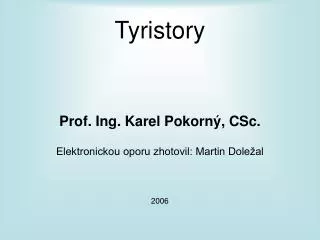 tyristory