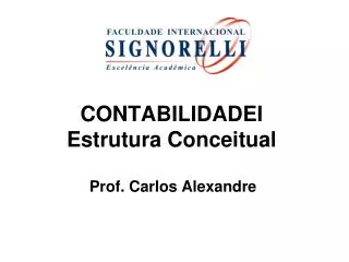contabilidadei estrutura conceitual