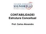 CONTABILIDADEI Estrutura Conceitual - slide 1