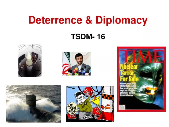 deterrence diplomacy