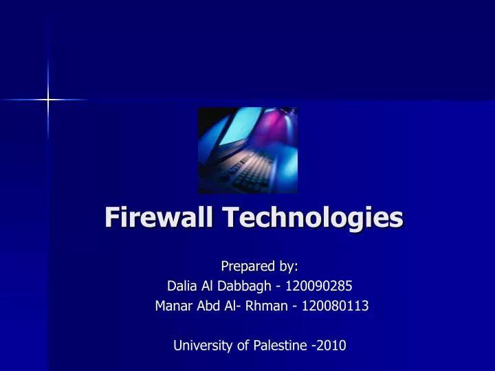 firewall technologies