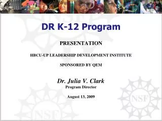 DR K-12 Program