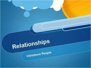 Relationships