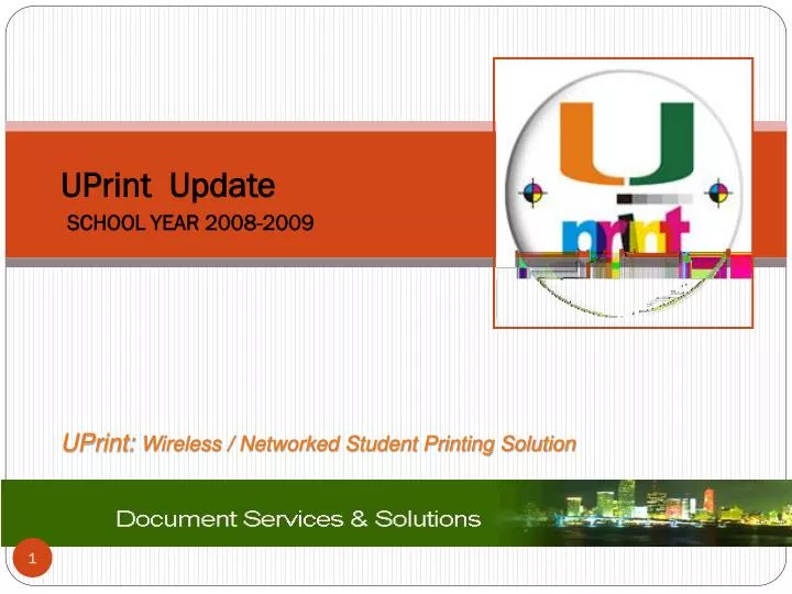 uprint wireless networked student printing solution