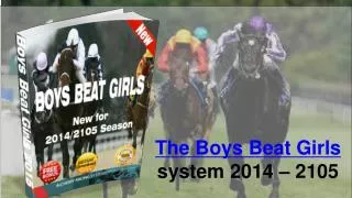Boys Beat Girls