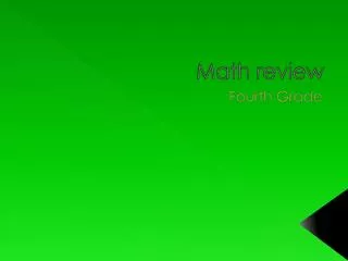 math review