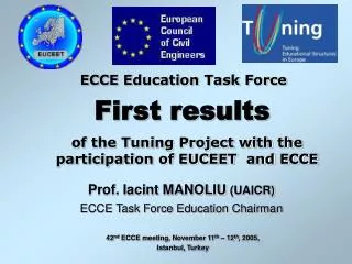 ECCE Education Task Force