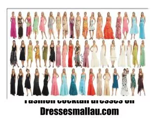 Fashion cocktail dresses for women