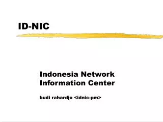 id nic