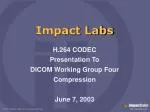 Impact Labs: Pioneering H.264 Video Compression Standards - slide 1