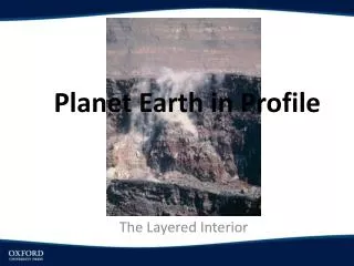 Planet Earth in Profile