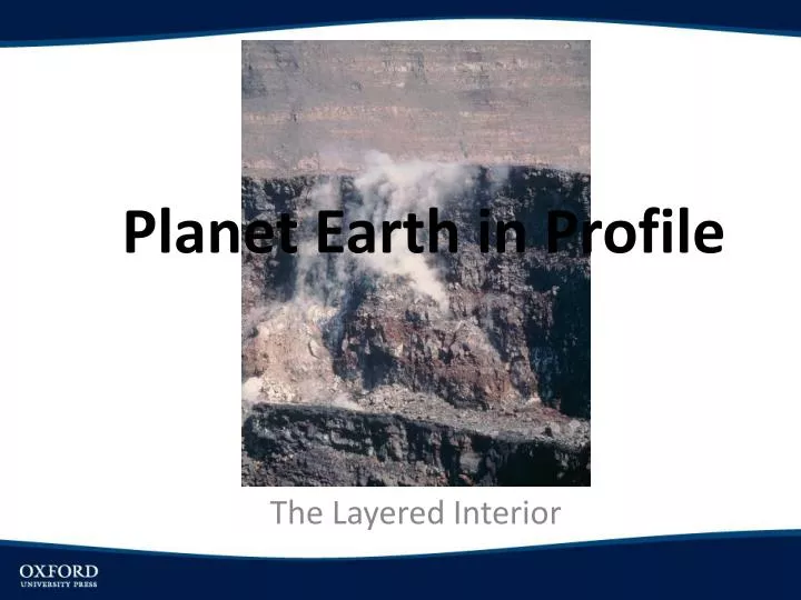 planet earth in profile