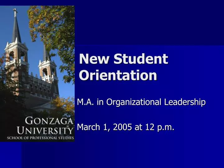 PPT - New Student Orientation PowerPoint Presentation, Free Download ...