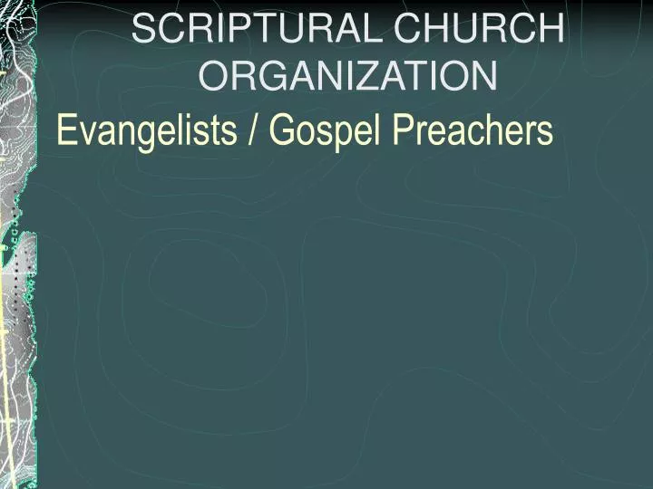 evangelists gospel preachers