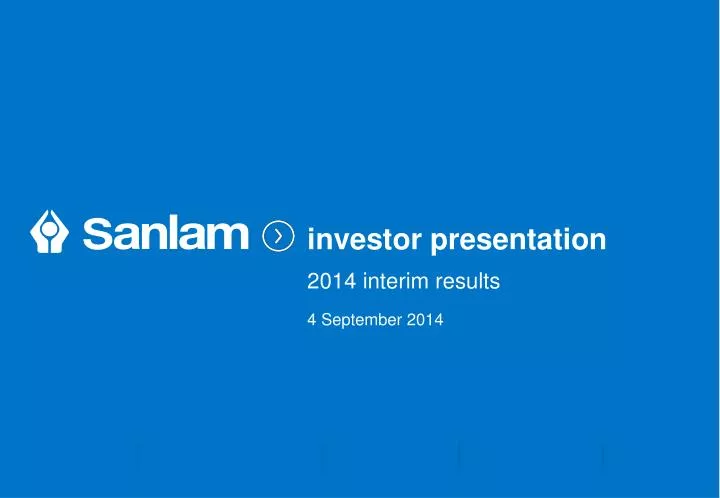 investor presentation