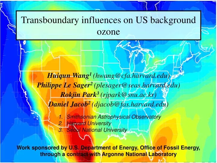 transboundary influences on us background ozone