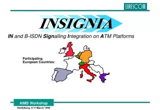 IN and B-ISDN Sign alling I ntegration on A TM Platforms