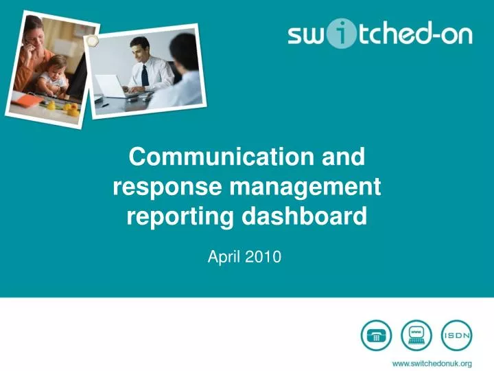communication and response management reporting dashboard