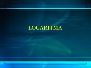 logaritma