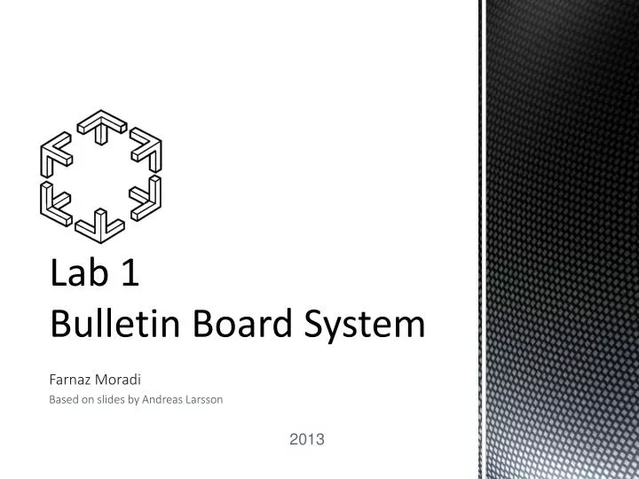 lab 1 bulletin board system