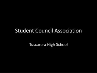 Student Council Association