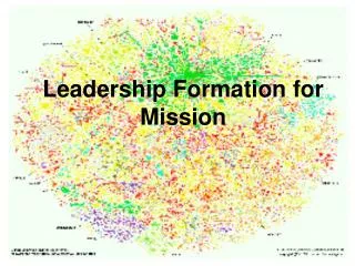 Leadership Formation for Mission