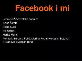 facebook i mi