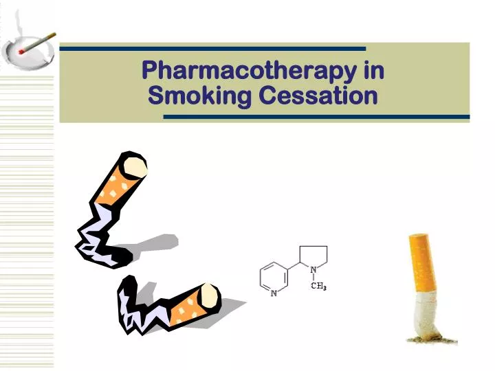 pharmacotherapy in smoking cessation