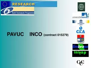 PAVUC INCO (contract 015279)