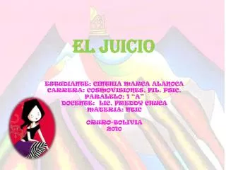 el juicio
