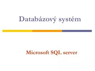 microsoft sql server