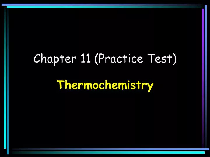 chapter 11 practice test