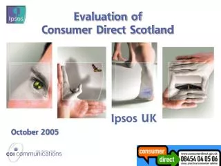 Evaluation of Consumer Direct Scotland